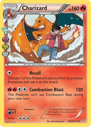 Charizard (RC5) (Radiant Collection) Holofoil - Generations