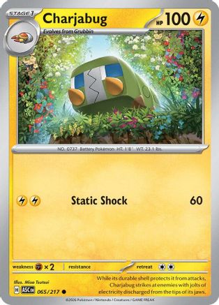 Charjabug (65) - Ascended Heroes