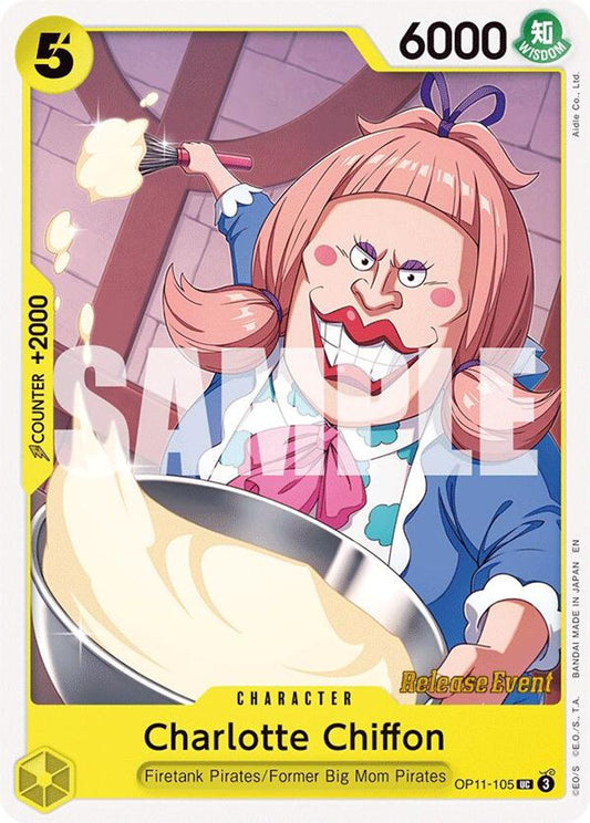 Charlotte Chiffon (OP11-105) Release Event Cards