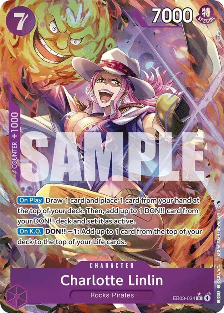 Charlotte Linlin (Alternate Art) (EB03-034) Foil
