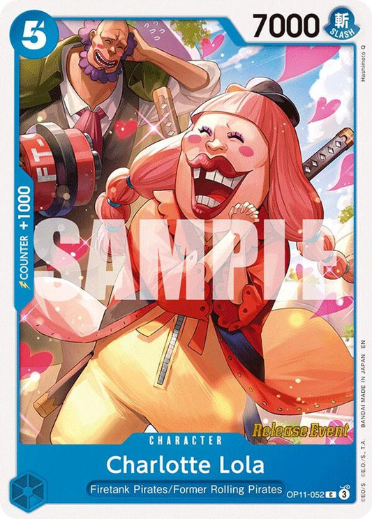 Charlotte Lola (OP11-052) Release Event Cards