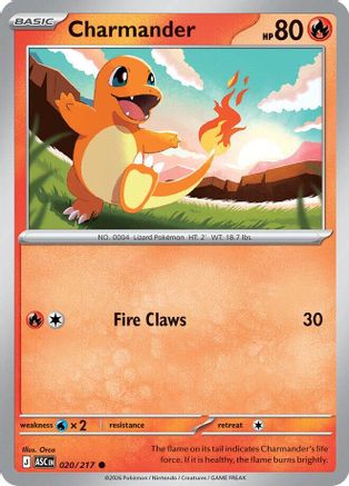 Charmander (20) - Ascended Heroes