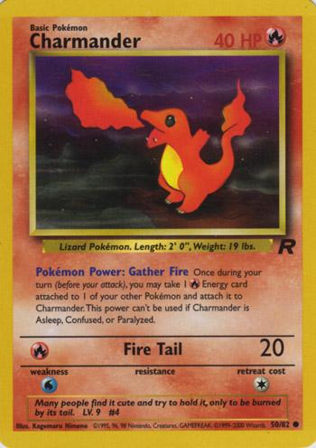 Charmander (50) (Unlimited) - Team Rocket