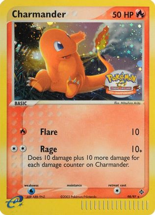 Charmander (City Championships) (98) Holofoil - Dragon