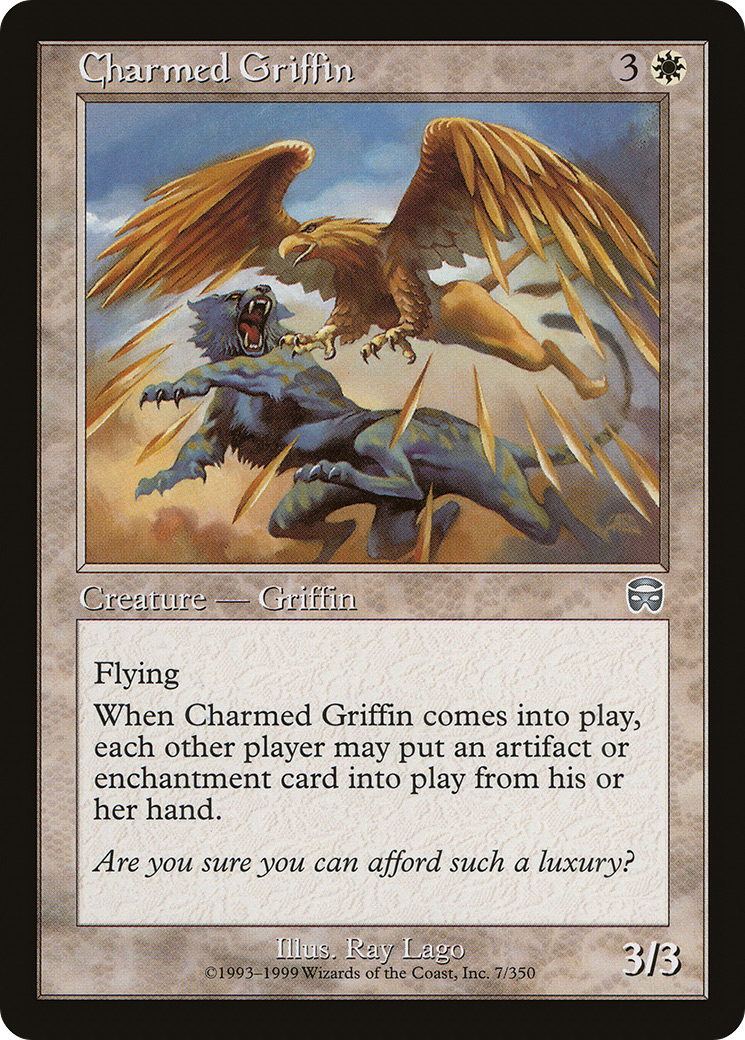 Charmed Griffin (007) - Mercadian Masques