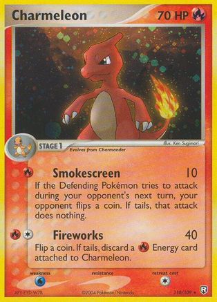 Charmeleon (110) Holofoil - Team Rocket Returns