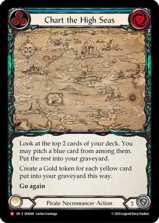 Chart the High Seas (SEA048) Rainbow Foil - High Seas
