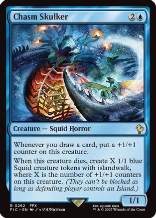 Chasm Skulker (262) Surge Foil - Commander: FINAL FANTASY