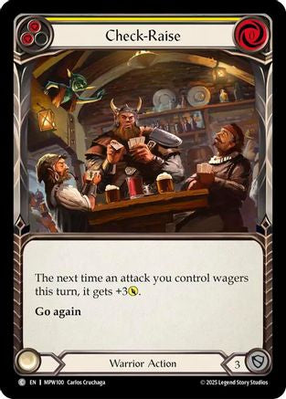 Check–Raise (Yellow) (MPW100) - Mastery Pack Warrior