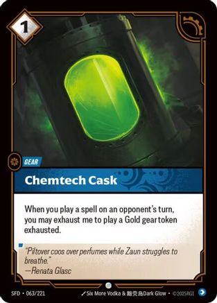 Chemtech Cask (063) - Spiritforged