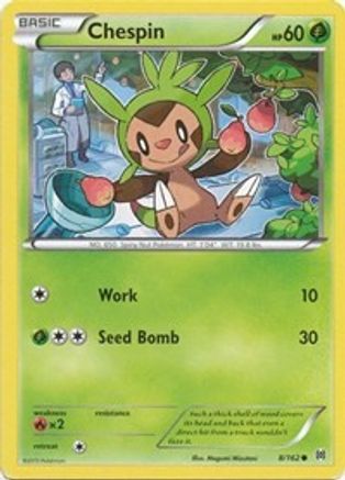 Chespin (8) Reverse Holofoil - BREAKthrough