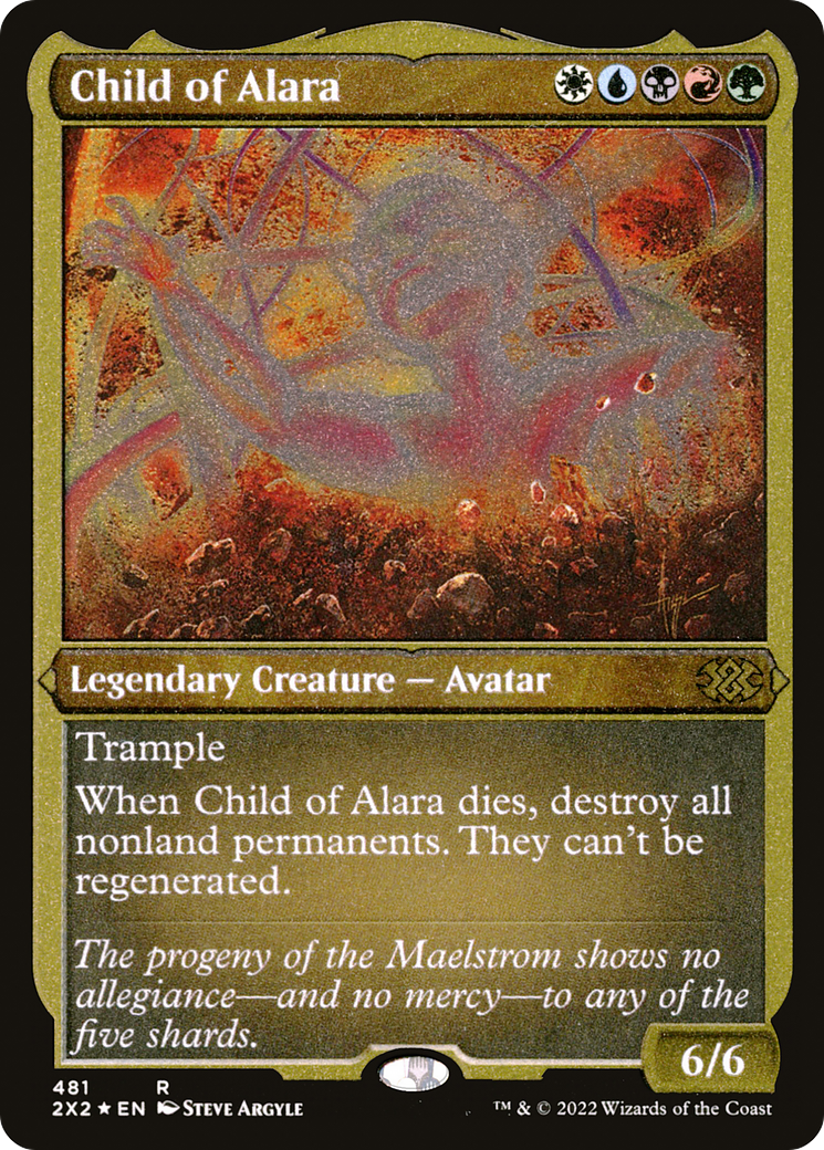 Child of Alara (481) Etched Foil - Double Masters 2022