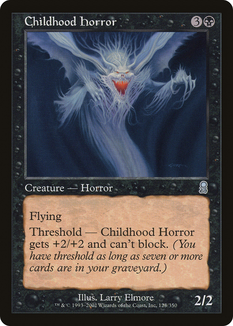 Childhood Horror (123) Foil - Odyssey