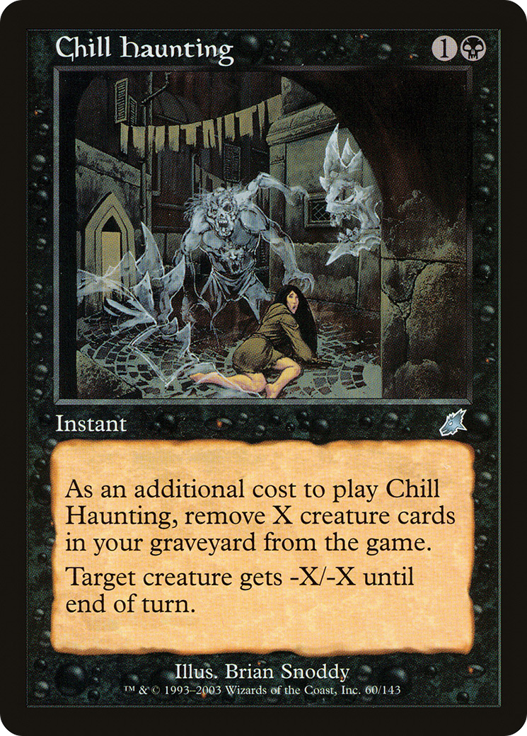 Chill Haunting (060) Foil - Scourge