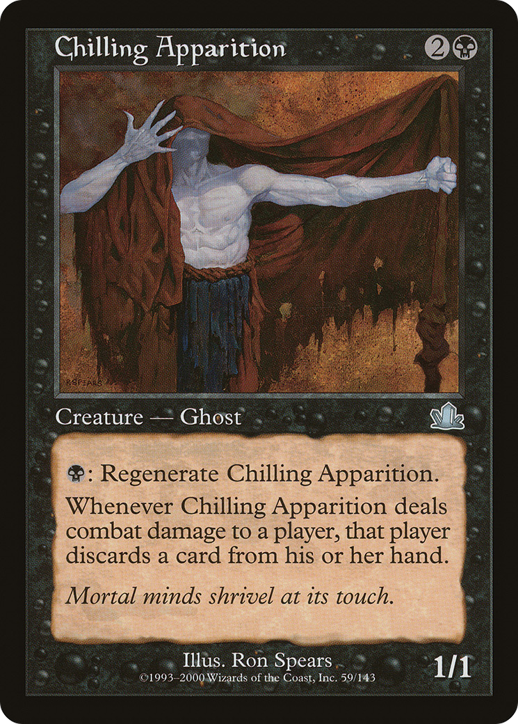 Chilling Apparition (059) Foil - Prophecy