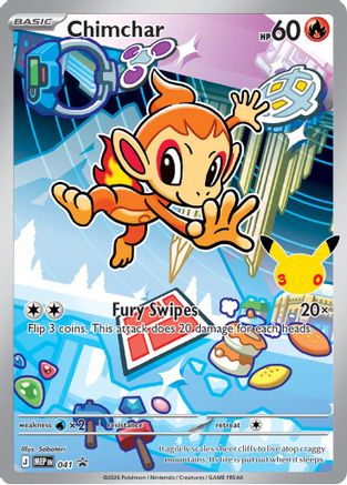 Chimchar (41) Holofoil - Black Star Promos