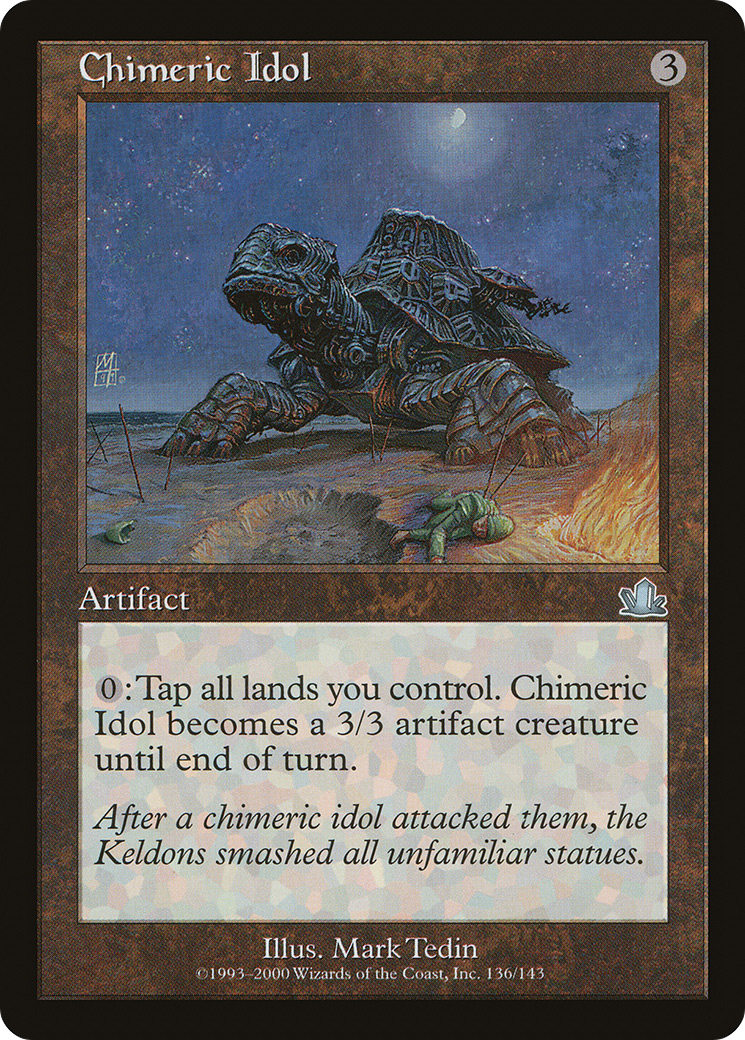 Chimeric Idol (136) Foil - Prophecy