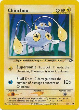 Chinchou (55) (Unlimited) - Neo Genesis