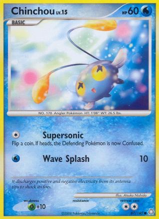 Chinchou (87) Reverse Holofoil - Legends Awakened