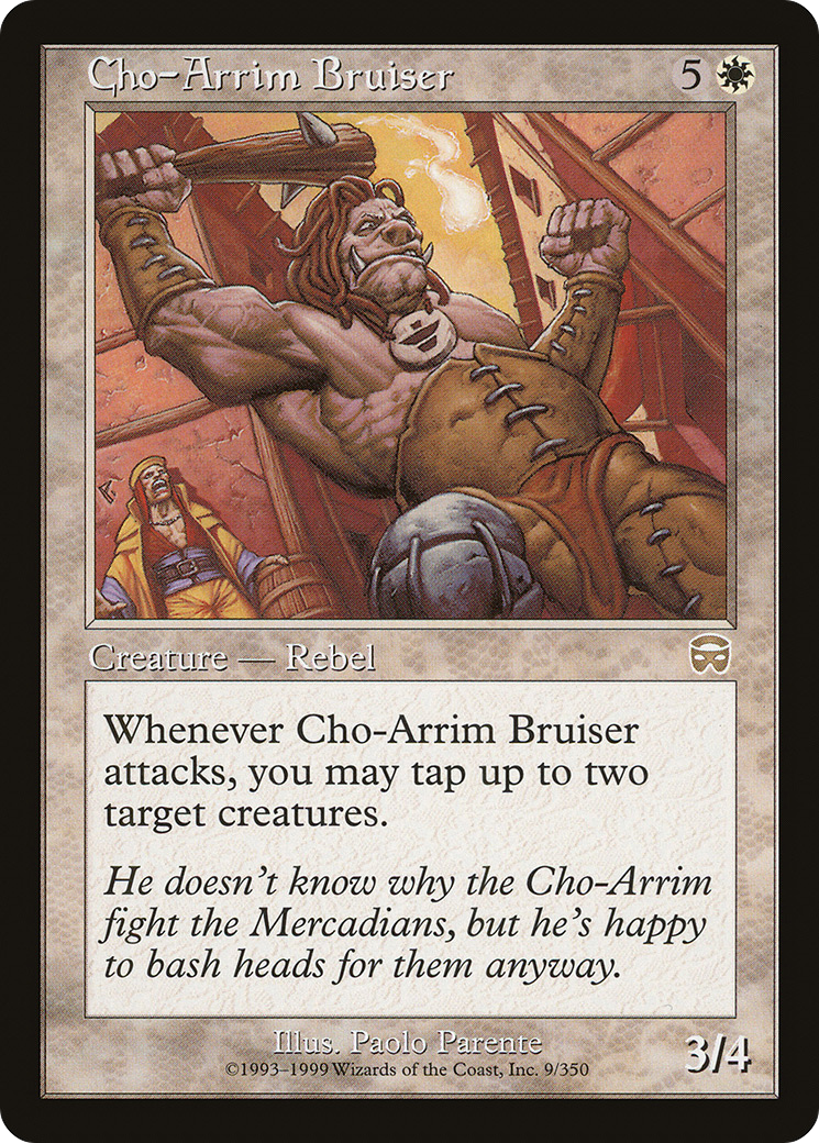 Cho-Arrim Bruiser (009) Foil - Mercadian Masques