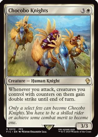 Chocobo Knights (012) - Commander: FINAL FANTASY