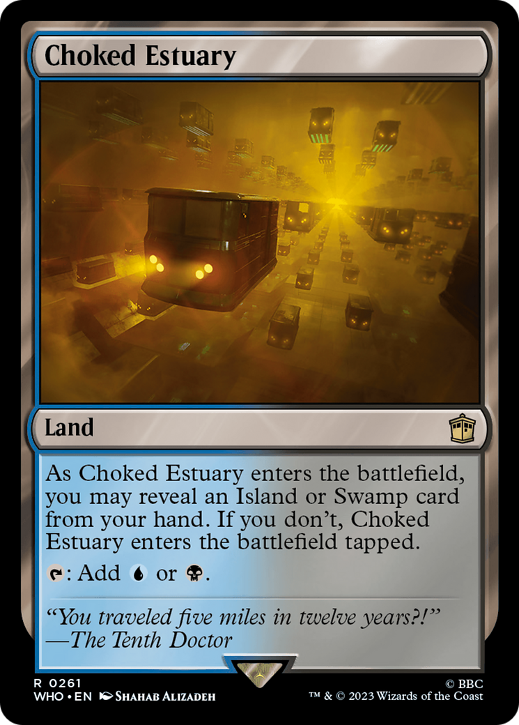 Choked Estuary (261) Foil - Doctor Who