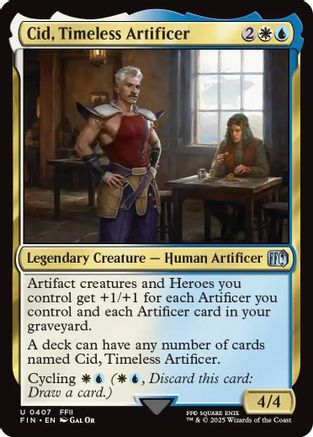 Cid, Timeless Artificer (407) - FINAL FANTASY
