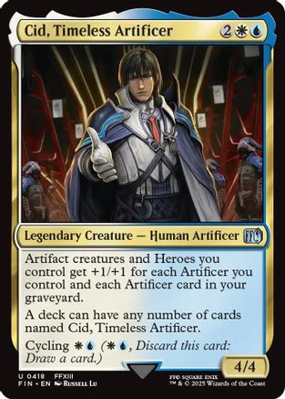 Cid, Timeless Artificer (418) - FINAL FANTASY