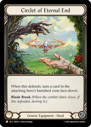 Circlet of Eternal End (IAR223) Cold Foil - Usurp the Shadow Throne