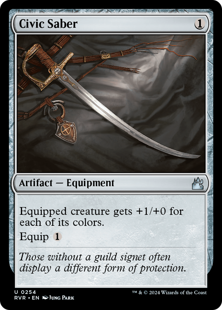 Civic Saber (254) - Ravnica Remastered