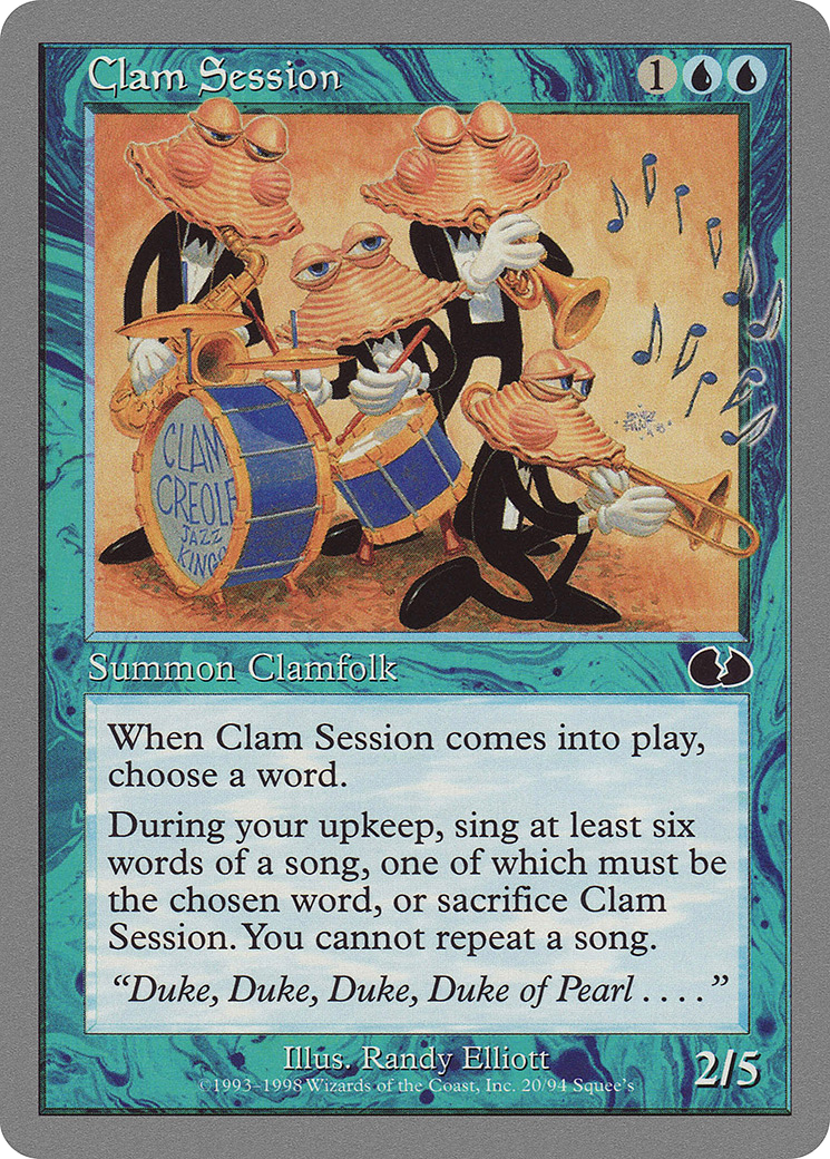 Clam Session (020) - Unglued