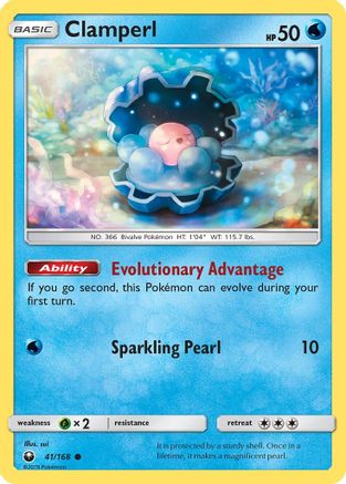 Clamperl (41) - Celestial Storm