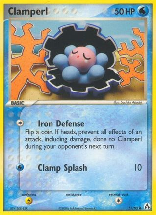 Clamperl (51) Reverse Holofoil - Legend Maker