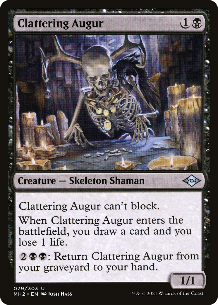 Clattering Augur (079) - Modern Horizons 2 Foil