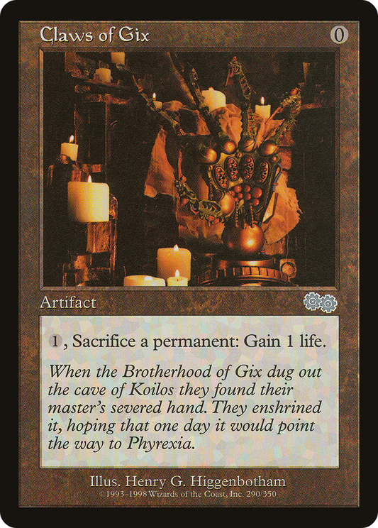 Claws of Gix (290) - Urza's Saga