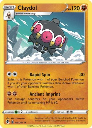 Claydol (145) - Fusion Strike