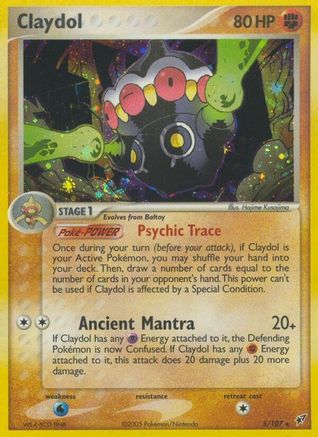Claydol (5) Reverse Holofoil - Deoxys