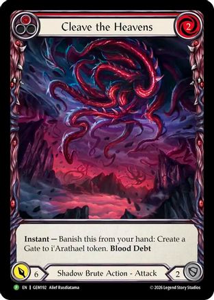 Cleave the Heavens (Micro Text) (GEM192) - GEM Pack