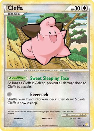Cleffa (17) Reverse Holofoil - HeartGold & SoulSilver