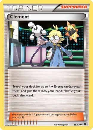 Clemont (59) Reverse Holofoil - Generations