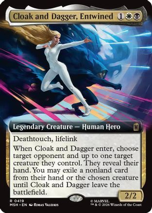 Cloak and Dagger, Entwined (Extended Art) (419) - Marvel Super Heroes