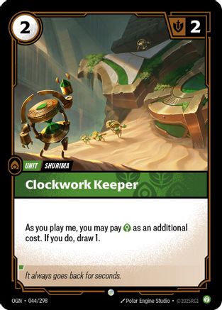 Clockwork Keeper (044) Foil - Origins