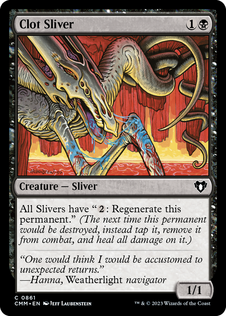 Clot Sliver (861) - Commander Masters