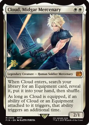 Cloud, Midgar Mercenary (010) Foil - FINAL FANTASY