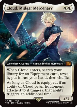 Cloud, Midgar Mercenary (Extended Art) (427) - FINAL FANTASY