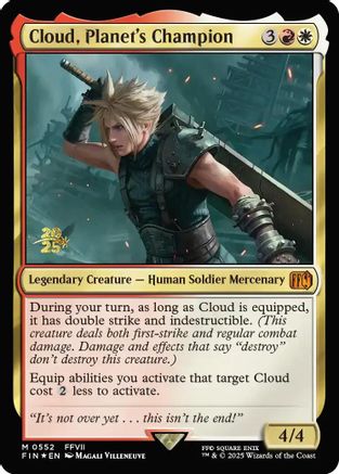 Cloud, Planet's Champion (552) Foil - FINAL FANTASY