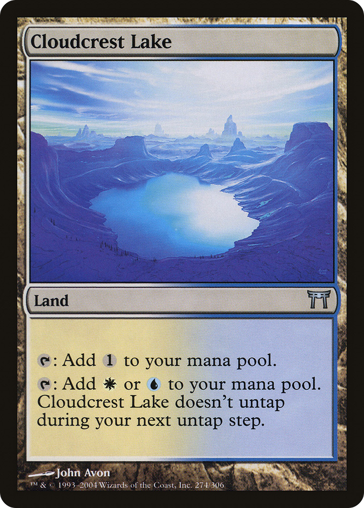 Cloudcrest Lake (274) Foil - Champions of Kamigawa