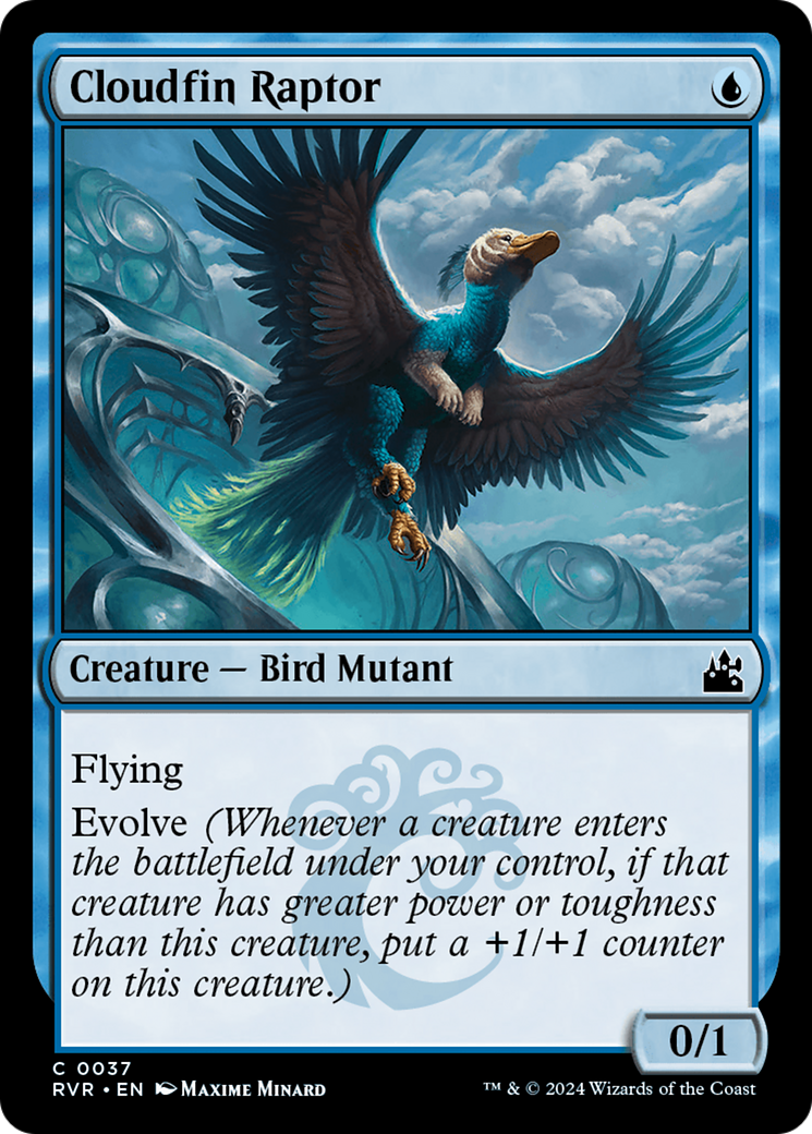 Cloudfin Raptor (037) Foil - Ravnica Remastered