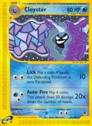 Cloyster (42) Reverse Holofoil - Expedition