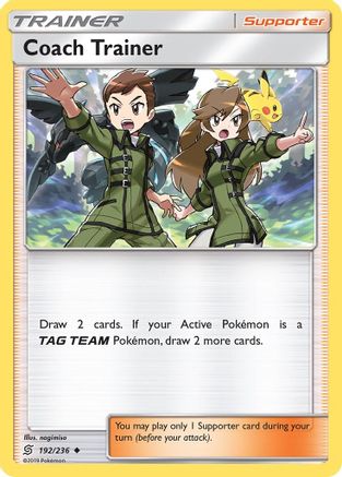 Coach Trainer (192) Reverse Holofoil - Unified Minds
